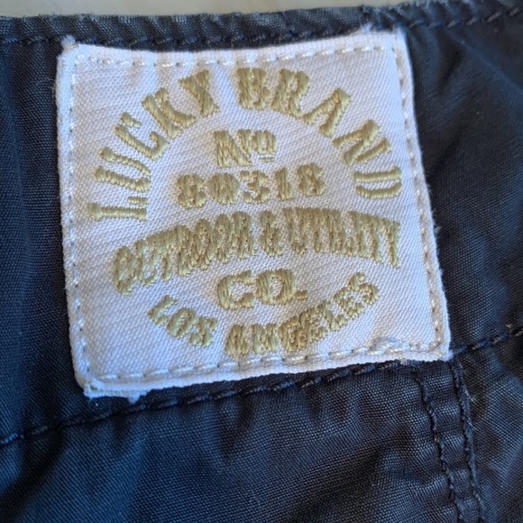 Men's Black Lucky Brand Cargo Shorts Size 32 - Picture 9 of 11